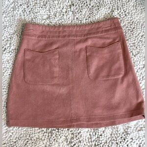 Kendall & Kylie Blush Pink Mini Skirt